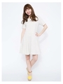 SWEAT GIRLY DRESS/WHITE