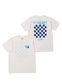 【X-girl×VANS】CHECKER S/S BIG TEE/ホワイト
