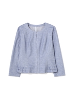 デニムバランサージャケット/ブルー(110)