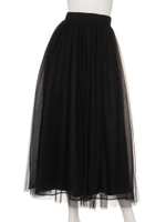 ボリュームチュールスカート2/ホワイト