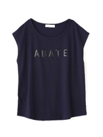 発泡ラメロゴTシャツ/ホワイト(030)