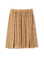 ＥＳＰランダムドットプリントスカート/ベージュ(040)