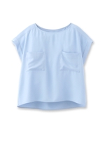 フレンチジョーゼットシャツ/ネイビー(093)