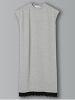 NS レースミニ裏毛ワンピース/オフホワイト