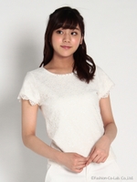 涼ドライクールシルケットレースT2/オフ