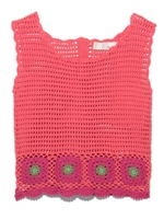 かぎ針タンクトップス/OWHT