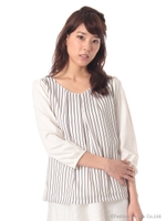 花粉ブロックシルケット7分BLT 2/コン