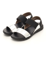 【chille anap】メタリックゴムバンドサンダル/WH