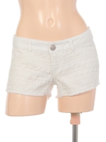 【totasu eleven】レース×デニムパンツ/ホワイト