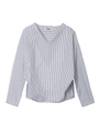 V-NECK BLOUSE/ベージュ