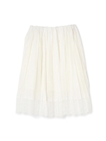 CHANTILLY SKIRT/ホワイト(030)