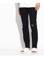 スキニークラッシュデニムパンツ/オフホワイト(003)