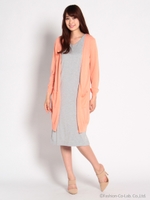 ノーゲージVNコーディガン/ホワイト