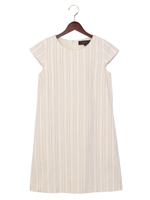 ●JOC C/LI ランダムストライプ ワンピース/Beige