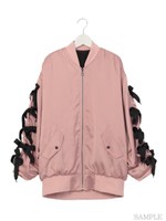 リボンビッグMA-1/ピンク