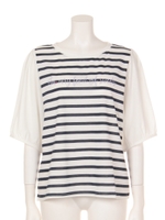 スウィーツパフTシャツ/ネイビー