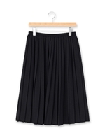 プリーツジョーゼットスカート/ネイビー(093)
