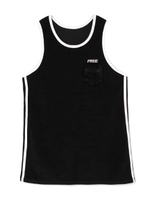 スポーティタンクワンピース/ブラック