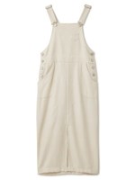 バックリボンジャンバースカート/ベージュ