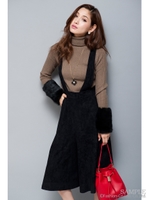 ファーカフリブタートル/ブラック