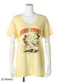ミッキー&ミニーTシャツ/Vintage Yellow