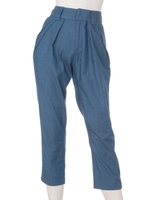 【Aunt Marie's】セットアップタックパンツ/BLU