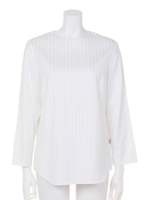 【BED&BREAKFAST】DOBBY STRIPE Top/BLACK