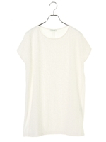 幾何レースチュニック/カーキ