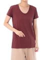 【AZUL ENCANTO】JP天竺スクープN半袖プルオーバー/T.GRY