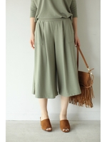 【AZUL by moussy】TRPU裏毛スカーチョ/L/KHA