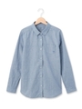 2WAYダンガリーシャツ/ブルー(092)