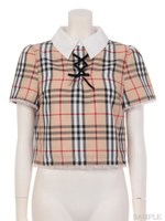 PN RetroチェックB/L/ブラック