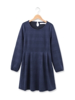 ふくれジャカードワンピース/グレー(012)