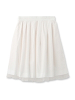 コットンダンプスカート/オフホワイト(003)