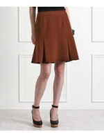 ヘムタックフレアスカート/ボルドー(064)