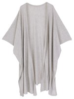 マルチストライプカーディガン/ホワイト