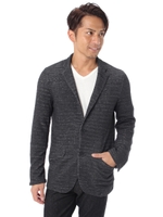 【AZUL by moussy】タックスラブWフェイステーラードジャケット/D/GRY