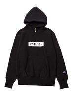 【MILKFED.×CHAMPION】SWEAT HOODIE/ブラック