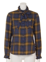 School Bow ブラウス/オフ