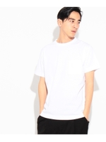 【ANTI SWEAT STAINING】クルーネックTシャツ/ホワイト(001)