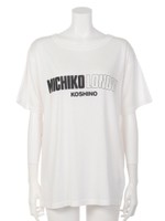 【MICHIKO LONDON】 T-SHIRT/White