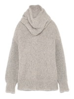 スヌード付ニット/NVY