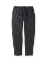 ヘリンボンプリントイージーパンツ/チャコールグレー(114)