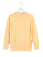 【emmi atelier】コットンカシミヤプルオーバー/YEL