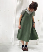 キャミワンピース×Tシャツセット