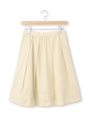 タフタフレアスカート/ライトベージュ(051)