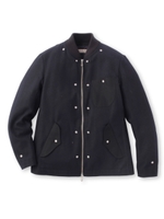 メルトンブルゾン/ブルー系(094)