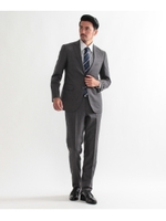 ウールモヘヤカラーオルタネートスーツ/ダークグレー(313)