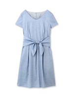 ソルべダンガリーワンピース/ブルー(092)