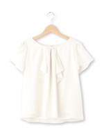 ドビーフリルシャツ/アイボリー(004)